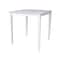 International Concepts Square Solid Wood Top Table, Counter Height, White, 36 W, 36 L, 36 in H, Wood, White K08-3636-36S - alternate 1